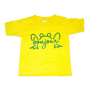 T-shirt pour bambin — Bonjour