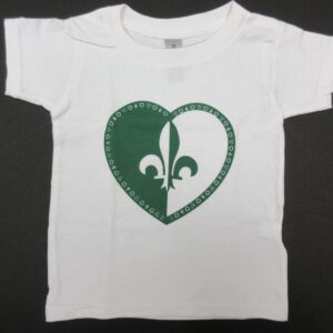 T-shirt franco coeur (bambin)