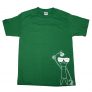 T-shirt pour enfant — grenouille (vert plus pâle)
